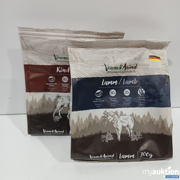 Artikel Nr. 954547: Venandi Animal Katzenfutter div. Sorten 2 x 300g
