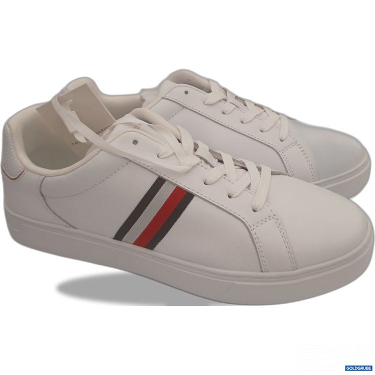 Artikel Nr. 957547: Tommy Hilfiger Essential Court Sneaker Stripes Weiß