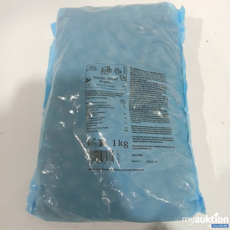 Artikel Nr. 960547: KoRo Schoko Brezel Kugeln Milchschokolade 1kg 