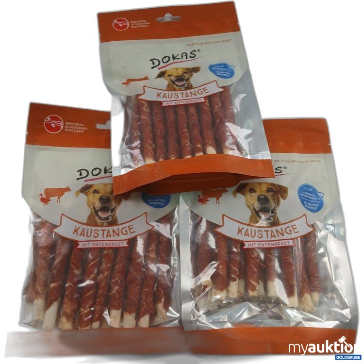 Artikel Nr. 973547: DOKAS Kaustange mit Entenbrust 3x200g