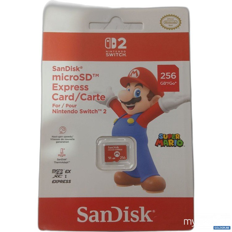 Artikel Nr. 993547: Nintendo Switch 2 SanDisk microSD Express Card 256GB