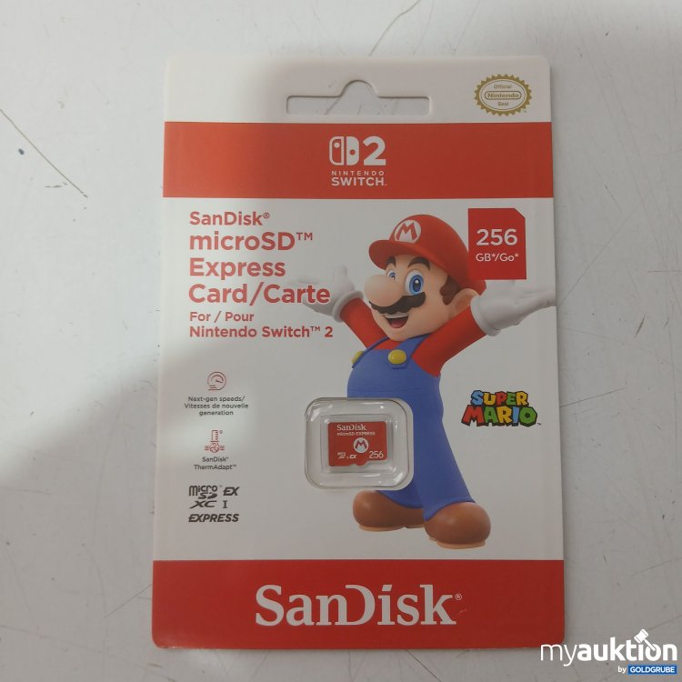 Artikel Nr. 993547: Nintendo Switch 2 SanDisk microSD Express Card 256GB