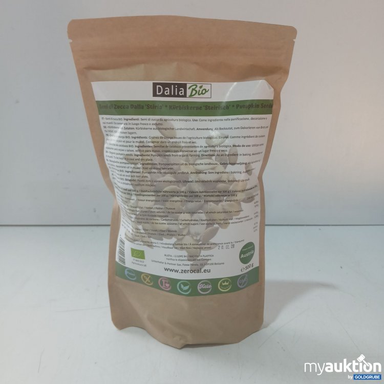 Artikel Nr. 995547: Dalia Bio Kürbiskerne steirisch 500g