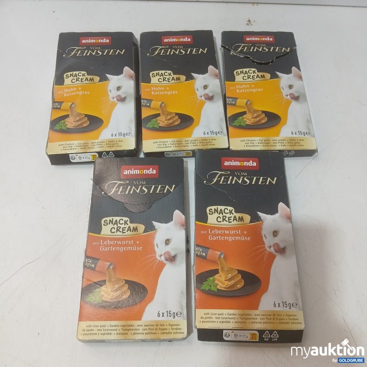 Artikel Nr. 469548: animonda Vom Feinsten Snack Cream 6 x 15 g 5Stk