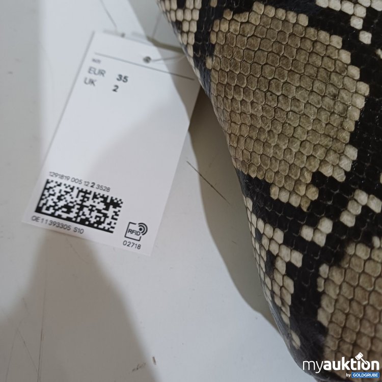Artikel Nr. 470548 Artikel Nr. 470548: H&M Stiefelette Schlangenoptik Größe 35