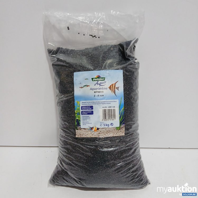 Artikel Nr. 869548 Artikel Nr. 869548: Deiner Aqua Aquarienkies schwarz 2-4mm 5kg