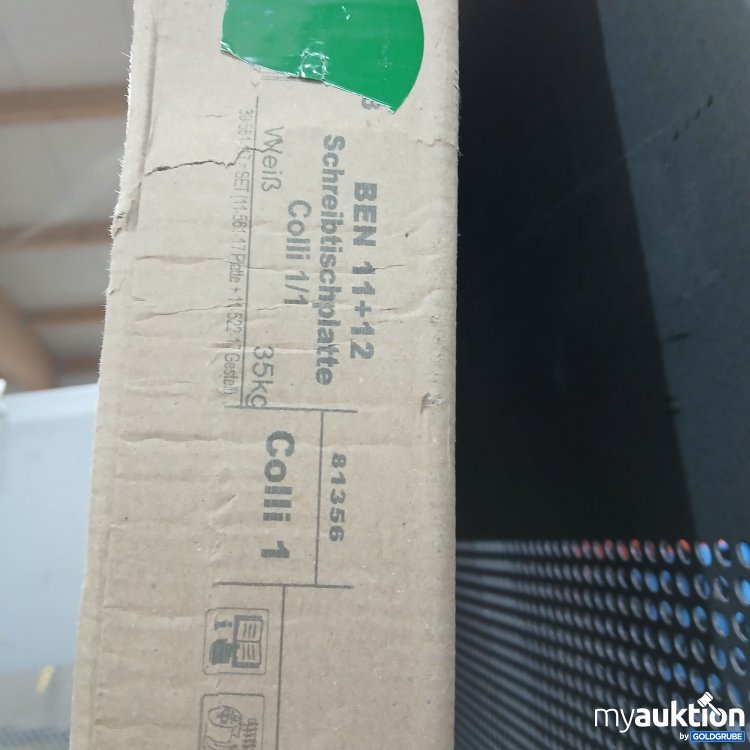 Artikel Nr. 885548: Home 24 Schreibtischplatte weiß ZP-57 ca.190x80cm  