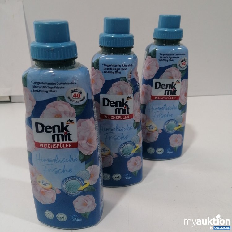 Artikel Nr. 886548: Denk mit Weichspüler Himmlische Frische 3x1L