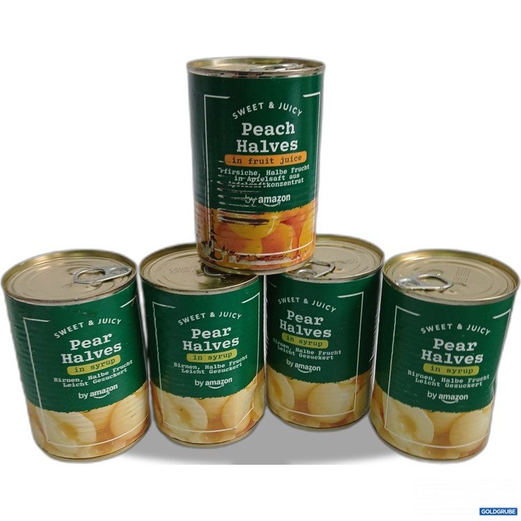Artikel Nr. 950548: Sweet& Juicy 4xPearHalves 1x Peach Halves 