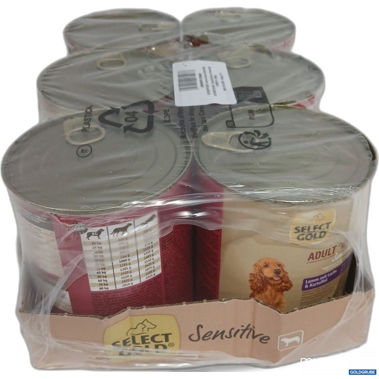 Artikel Nr. 952548: Select Gold Adult Hundefutter Lamm mit Lachs & Kartoffeln 6x800g 