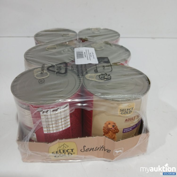 Artikel Nr. 952548: Select Gold Adult Hundefutter Lamm mit Lachs & Kartoffeln 6x800g 