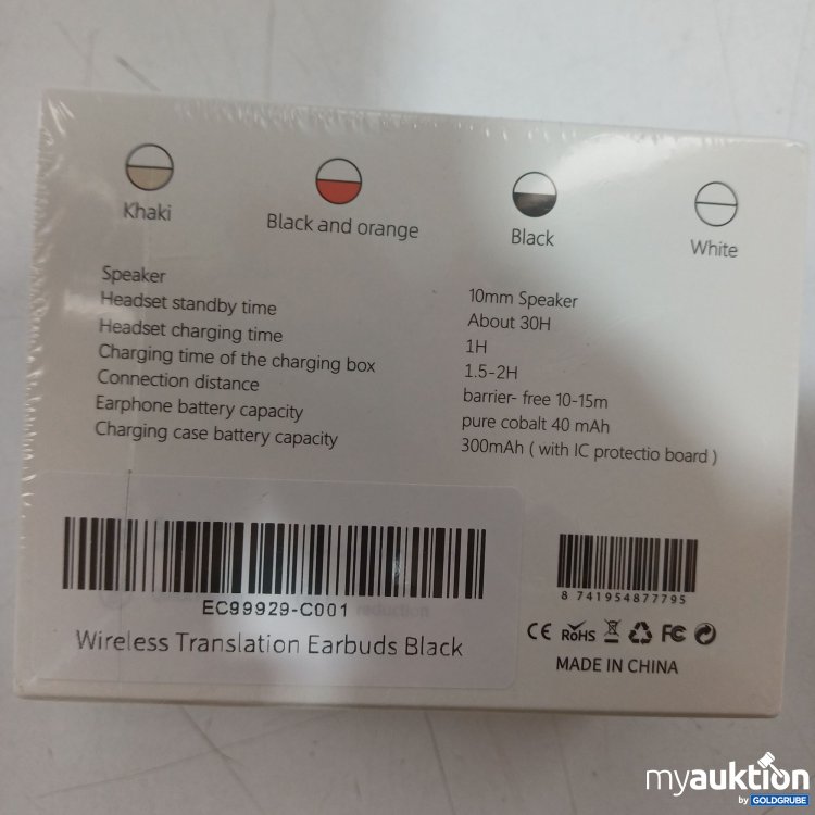 Artikel Nr. 994548 Artikel Nr. 994548: Wireless Earphone : ANC-JM19
