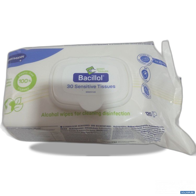 Artikel Nr. 998548 Artikel Nr. 998548: Bacillol 30 Sensitive Tissues 120Blatt