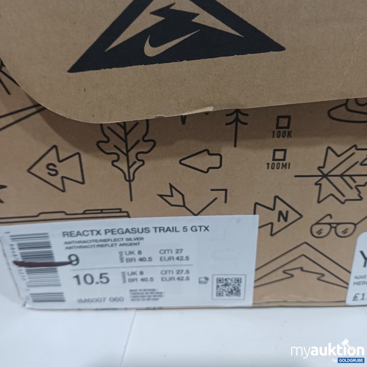 Artikel Nr. 463549 Artikel Nr. 463549: Nike ReactX Pegasus Trail 5 GTX Größe 42.5