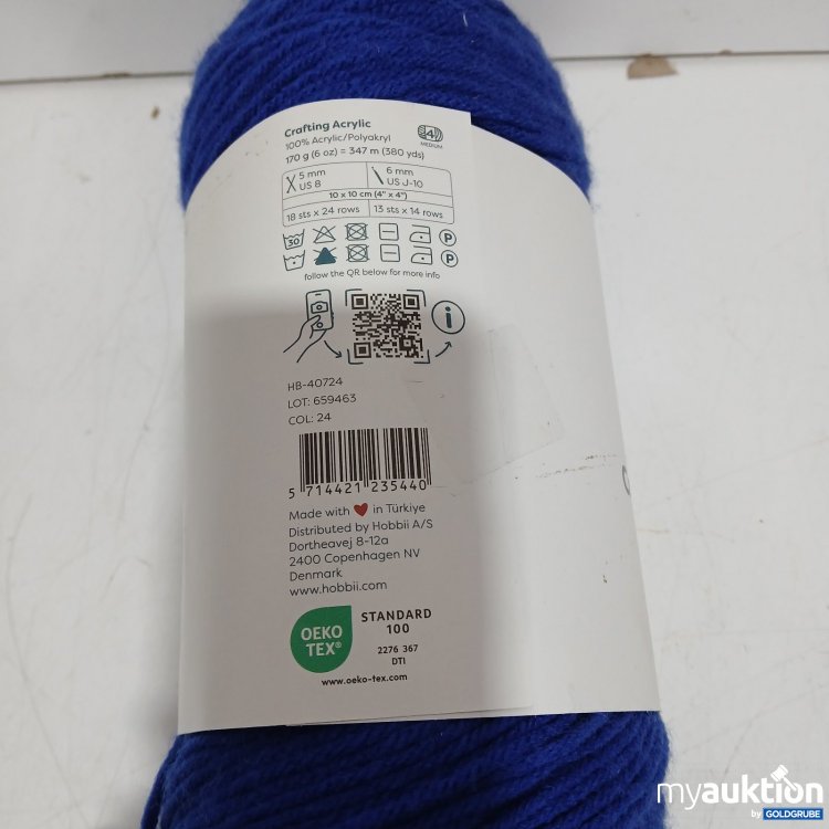 Artikel Nr. 464549 Artikel Nr. 464549: Hobbii Crafting Acrylic Wolle 170 g blau