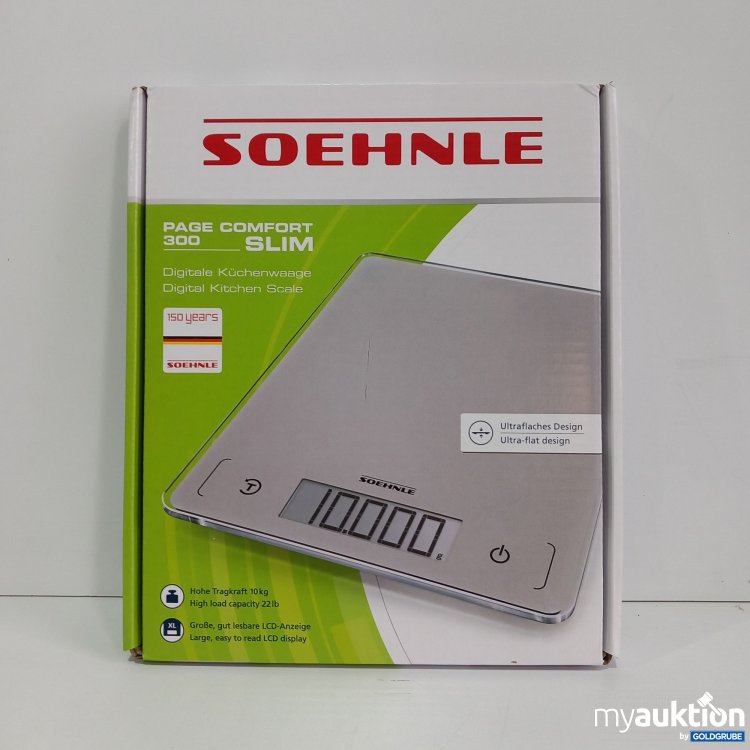 Artikel Nr. 520549 Artikel Nr. 520549: Soehnle Page Cömpact 300 Slim Küchenwaage