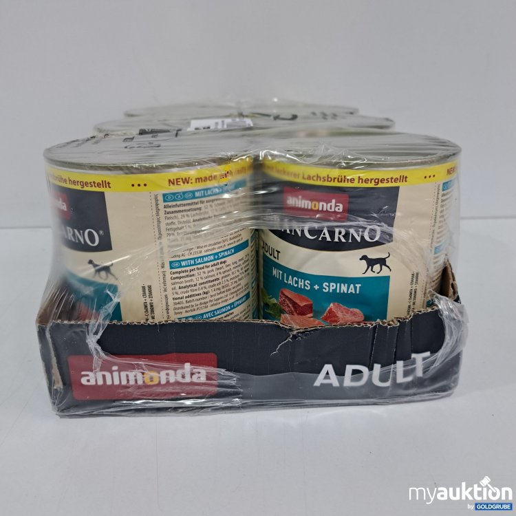 Artikel Nr. 817549: Animonda Adult Gran Carno Lachs/Spinat 6x800g