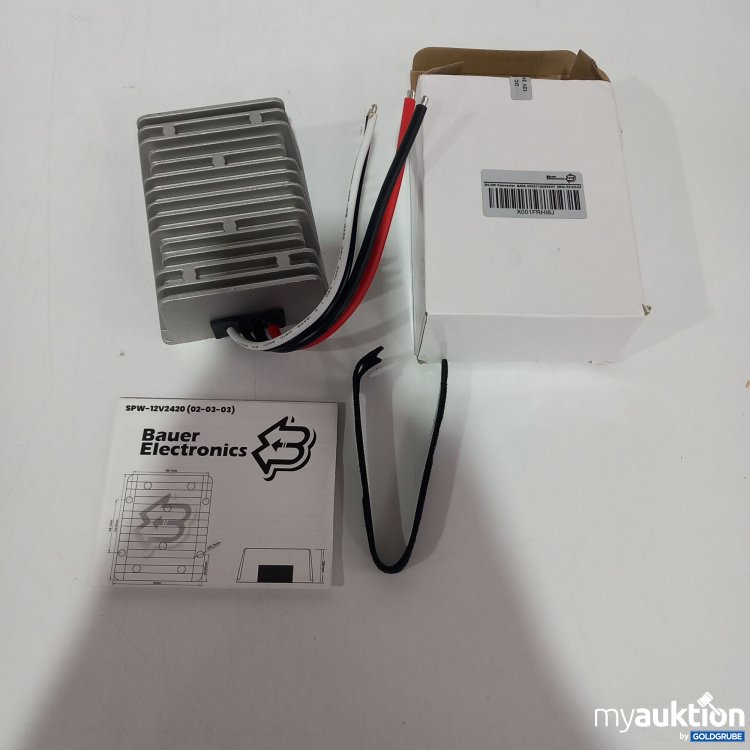 Artikel Nr. 821549 Artikel Nr. 821549: Bauer Electronics DC/DC Converter SPW-12V2420