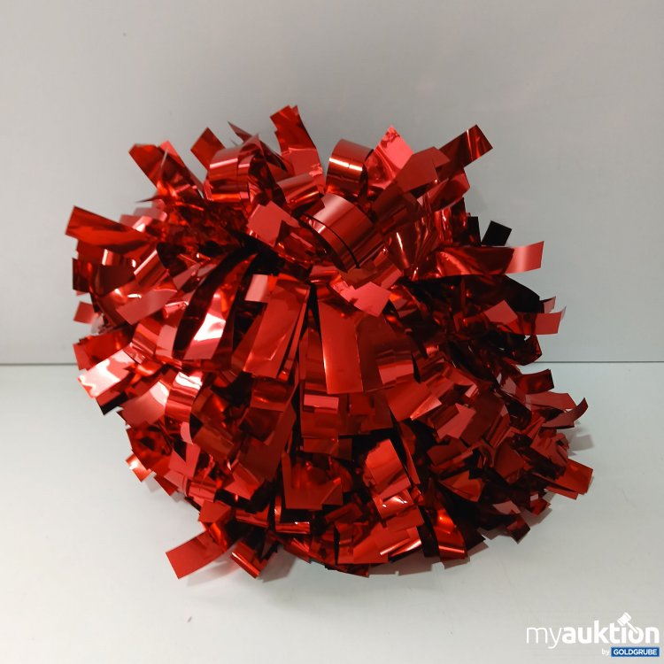 Artikel Nr. 840549 Artikel Nr. 840549: Roter Cheerleading Pompon 10stk