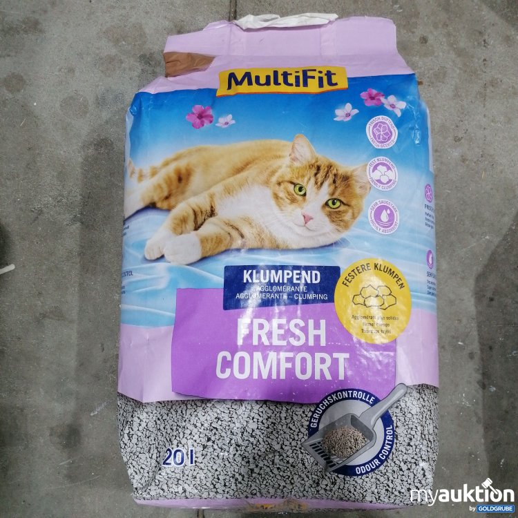 Artikel Nr. 847549: Multifit Fresh Comfort Katzenstreu Klumpend 20L