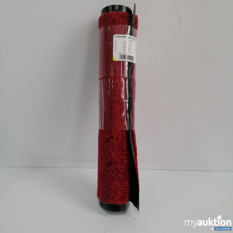 Artikel Nr. 850549: Fussmatte Super Wash&Clean, rot 40x60cm 