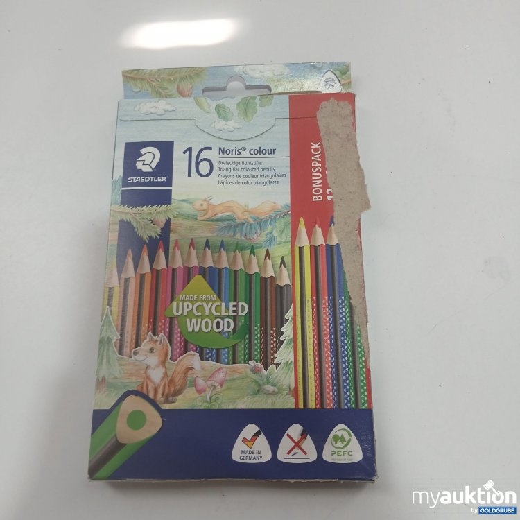 Artikel Nr. 861549: Staedtler 16 Noris Dreieckige Buntstifte 