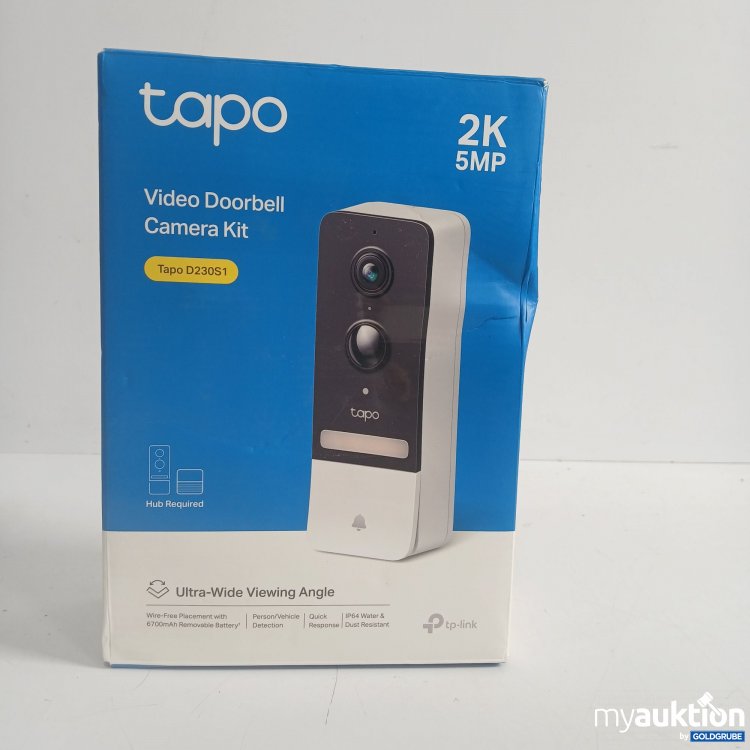 Artikel Nr. 867549: Tp-link tapo Video Doorbell Camera Kit Tapo D230S1 
