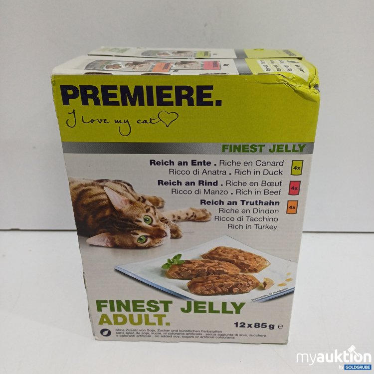Artikel Nr. 884549: Premiere. Katzenfutter diverse Sorten 12x85g
