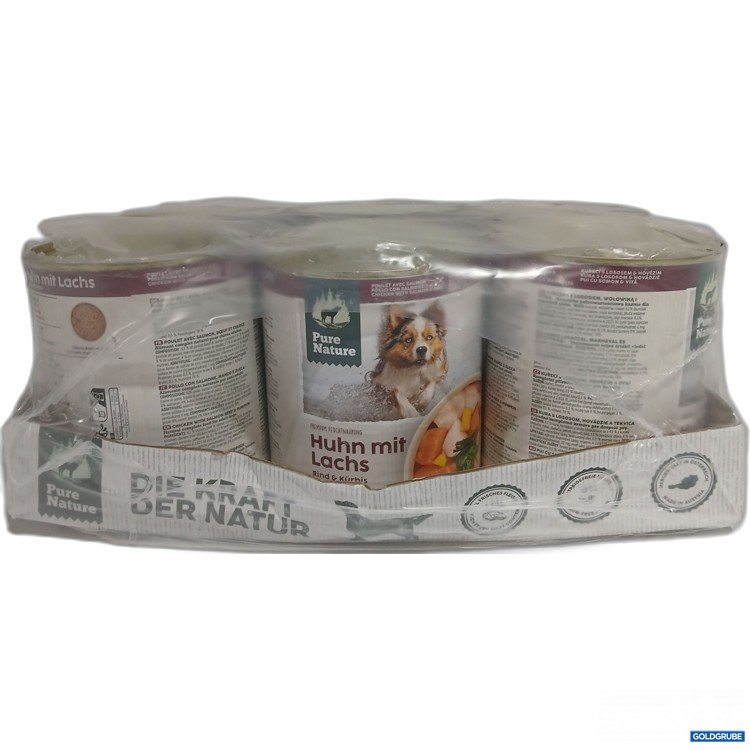 Artikel Nr. 894549: Pure Nature Hundefutter Adult Huhn & Lachs 6x800g