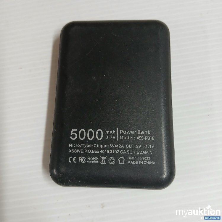 Artikel Nr. 932549 Artikel Nr. 932549: Xsdive Powerbank 5000mAh XSS PB18