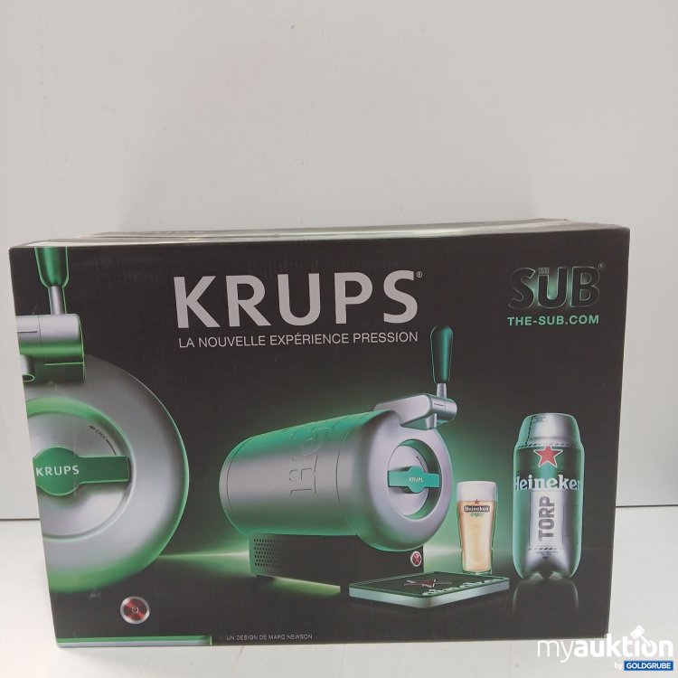 Artikel Nr. 941549: KRUPS VB650E10 Bierzapfanlage The Sub Heineken 58W Original verpackt
Model:VB65