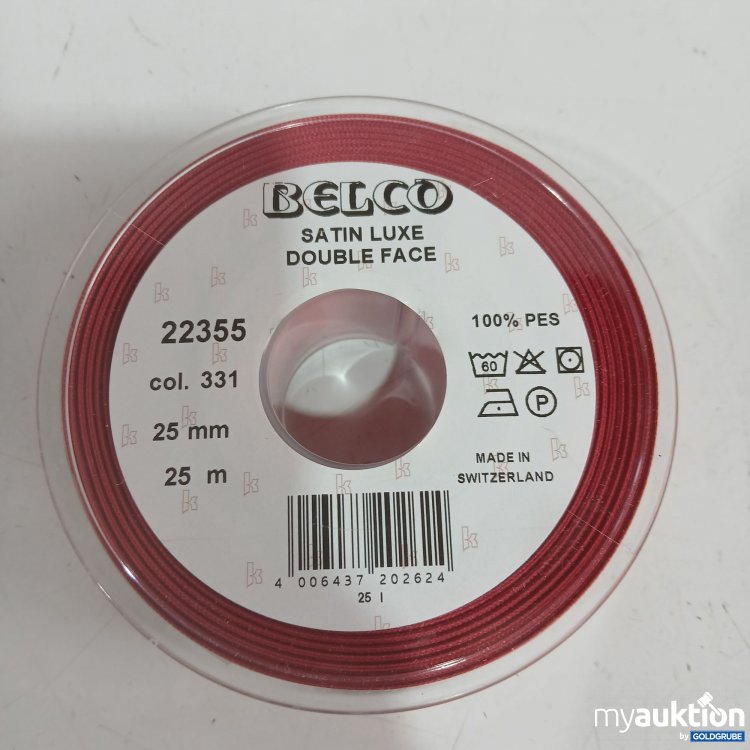 Artikel Nr. 977549: Belco Satin Luxe Double Face 25mm 25m Col. 331 