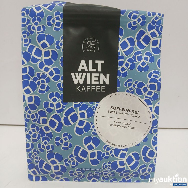 Artikel Nr. 983549: Alt Wien Kaffee Koffeinfrei Swiss Water Blend 
