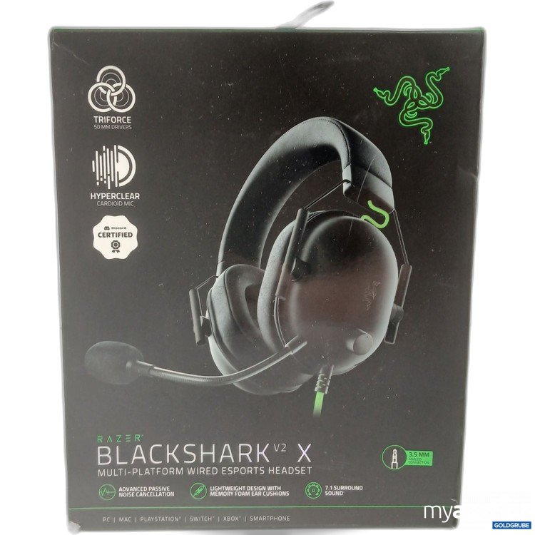 Artikel Nr. 989549 Artikel Nr. 989549: Razer Blackshark V2 Multi-Platform Wired Esports Headset