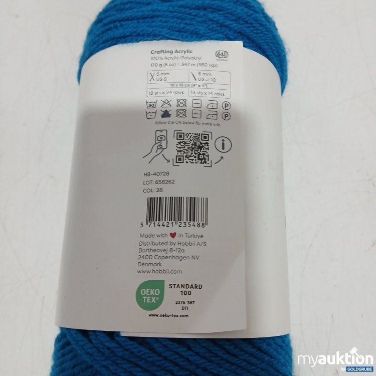Artikel Nr. 464550 Artikel Nr. 464550: Hobbii Crafting Acrylic Garn 170 g Farbe 28