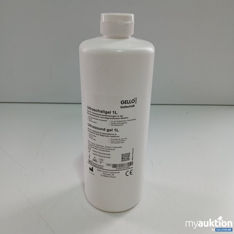 Artikel Nr. 802550 Artikel Nr. 802550: Gello Ultraschallgel 1l