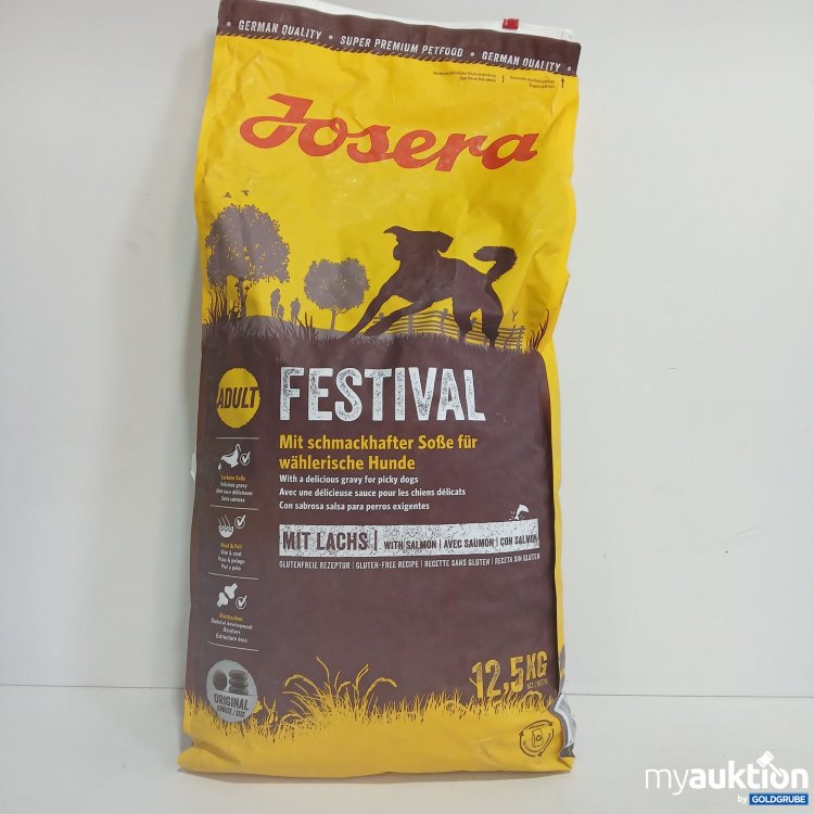 Artikel Nr. 818550 Artikel Nr. 818550: Josera Festival Hundefutter Lachs 12,5kg