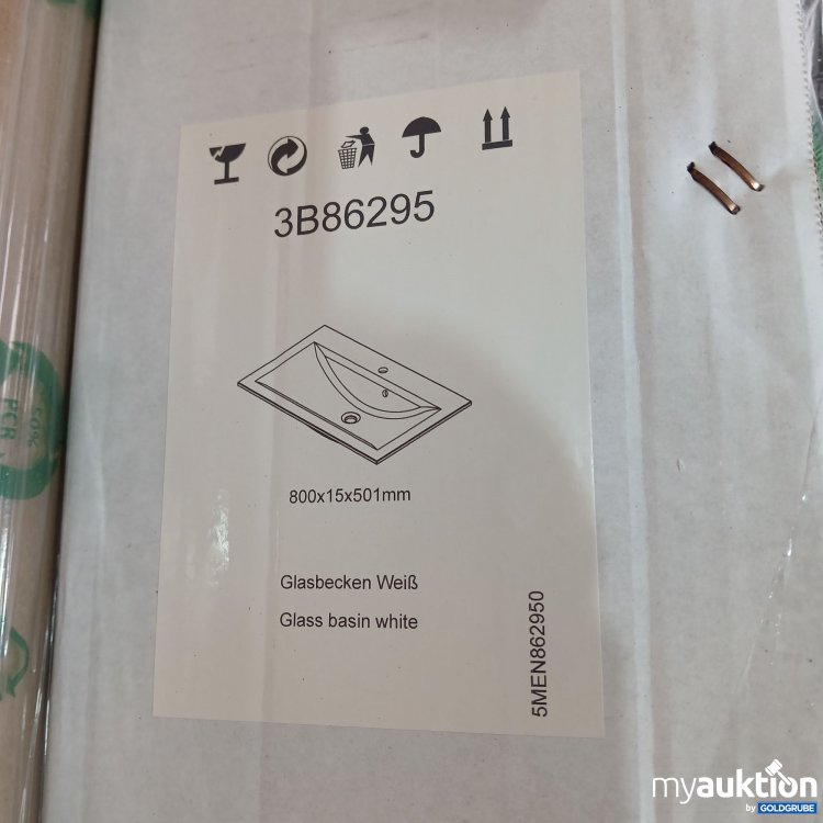 Artikel Nr. 840550 Artikel Nr. 840550: Glas Waschbecken G80014 40040058