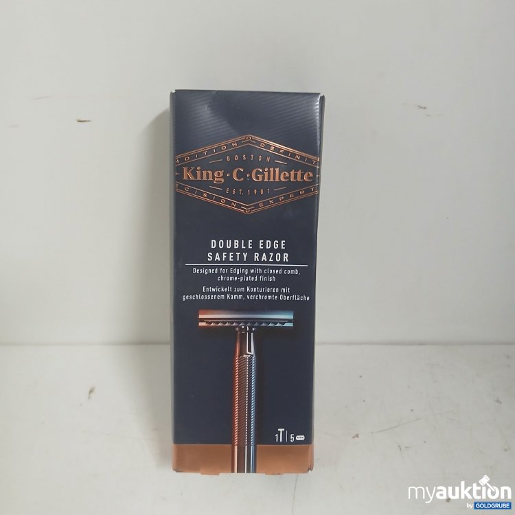 Artikel Nr. 875550: King C Gillette Double Edge Safety Razor 
