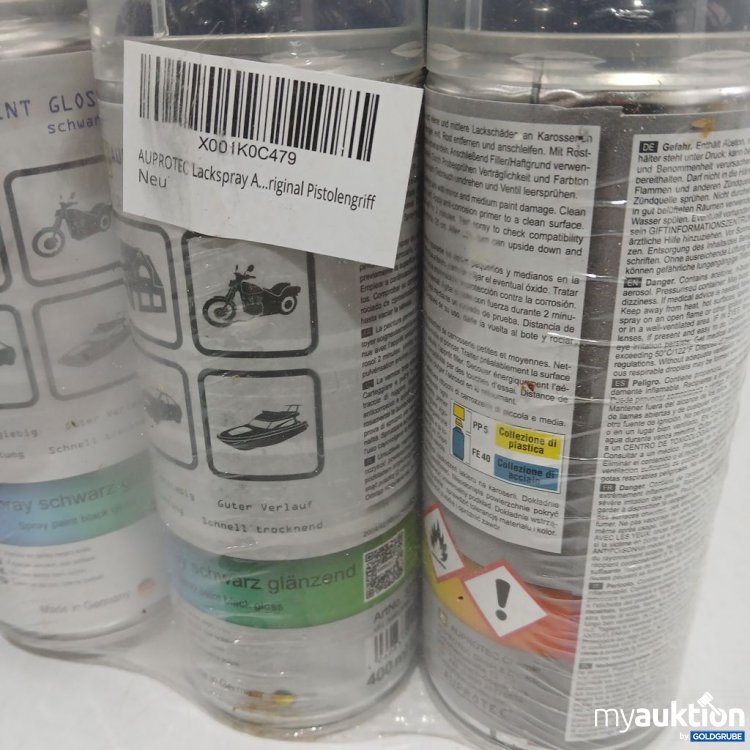 Artikel Nr. 890550: Airpro Lackspray Set mit Sprühgriff