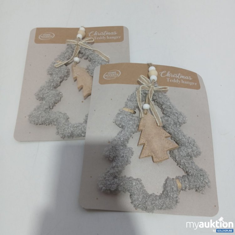 Artikel Nr. 912550 Artikel Nr. 912550: Home Accents Weihnachts-Teddyhänger 2 Stück