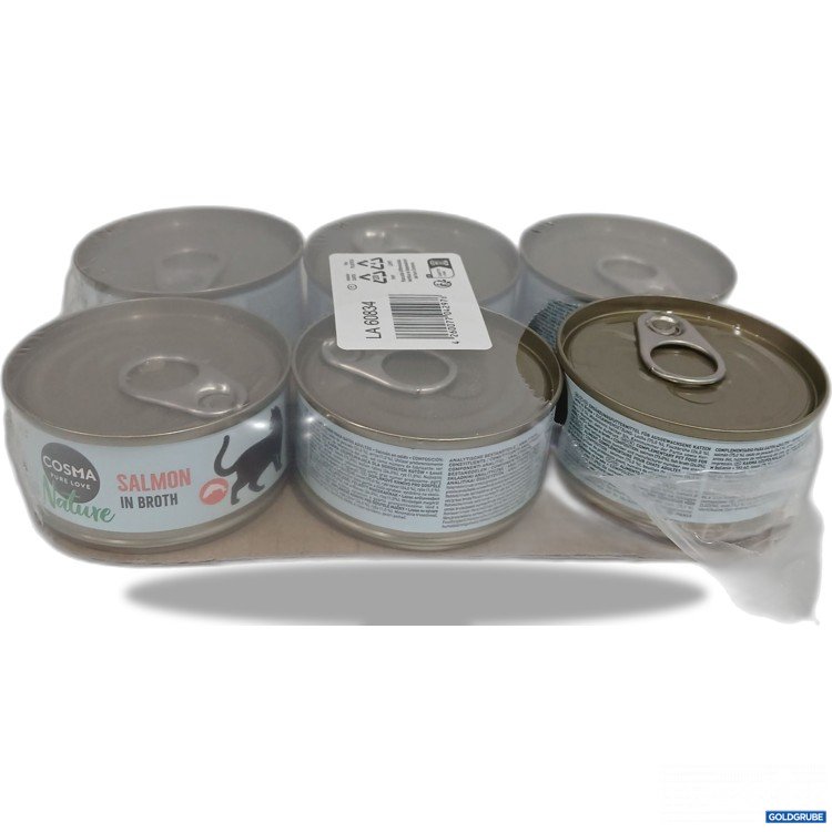 Artikel Nr. 952550: Cosma Salmon in Broth 6x70g