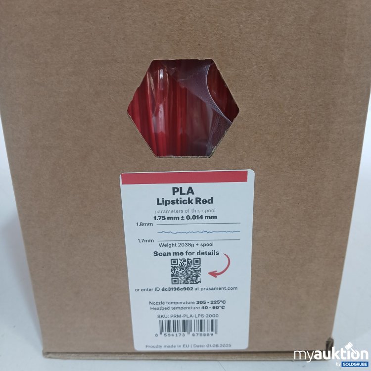 Artikel Nr. 972550: Prusament PLA Lipstick Red 1,75mm 2038g 