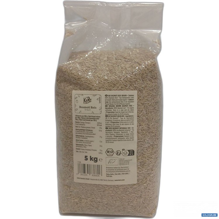 Artikel Nr. 998550 Artikel Nr. 998550: KoRo Basmati-Reis braun 5kg