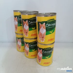 Auktion JosiCat Hühnchen in Sauce 6x415g