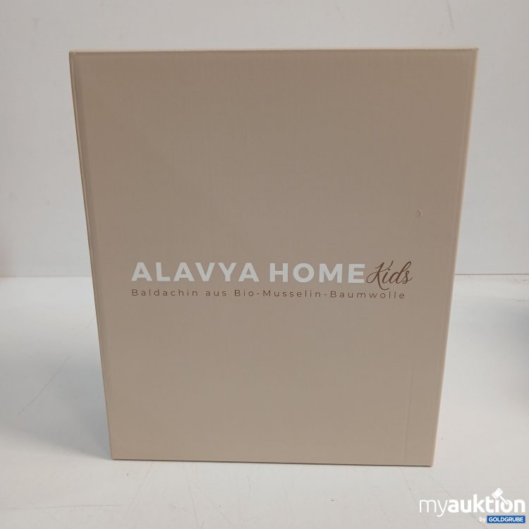 Artikel Nr. 441551: Alavya Home Baldachin aus Bio-Musselin-Baumwolle 50x250cm -Weiß