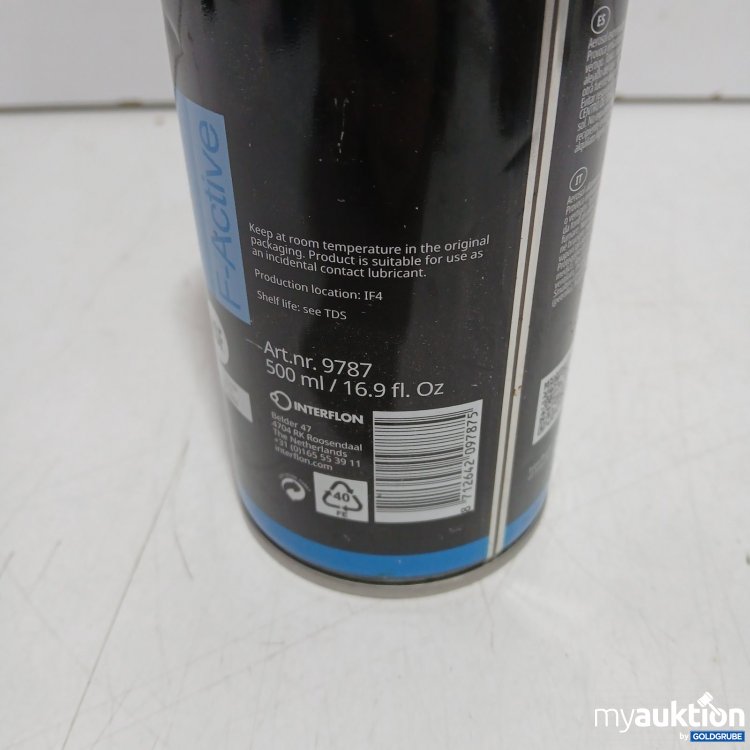 Artikel Nr. 464551 Artikel Nr. 464551: Interflon Metal Clean F Spray 500 ml