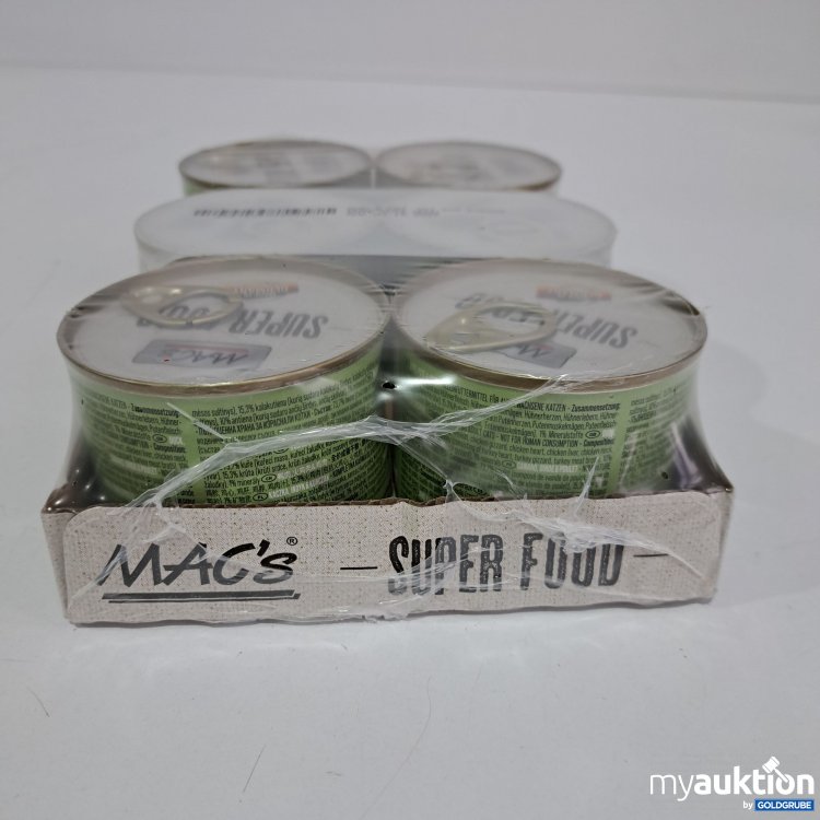Artikel Nr. 808551: Mac's Katzenfutter Ente, Pute & Huhn 6x200g