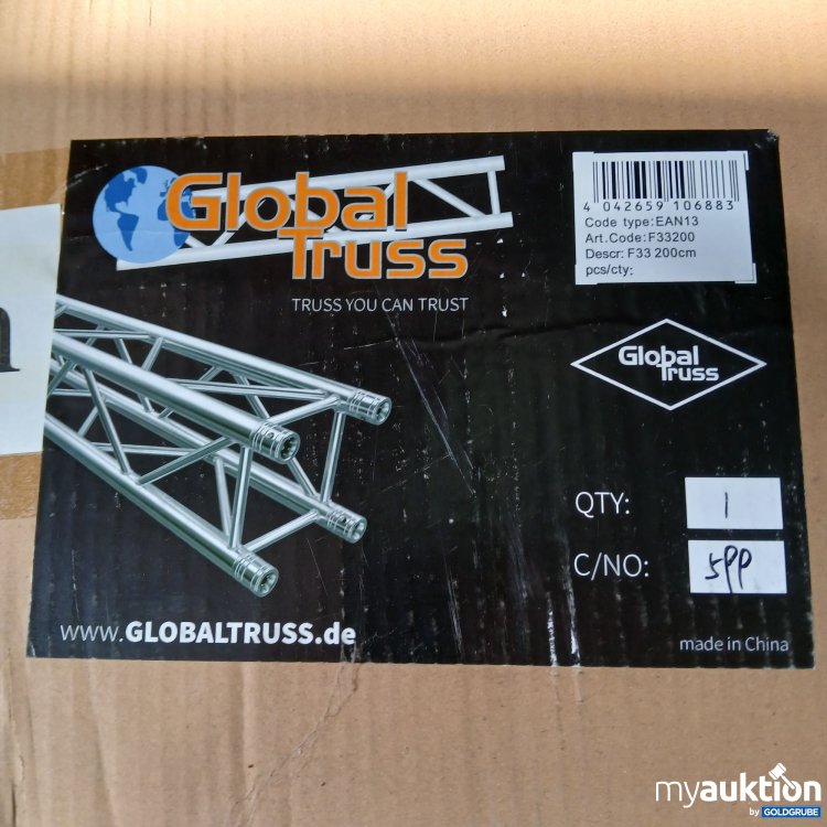 Artikel Nr. 840551 Artikel Nr. 840551: Global Truss F33200
