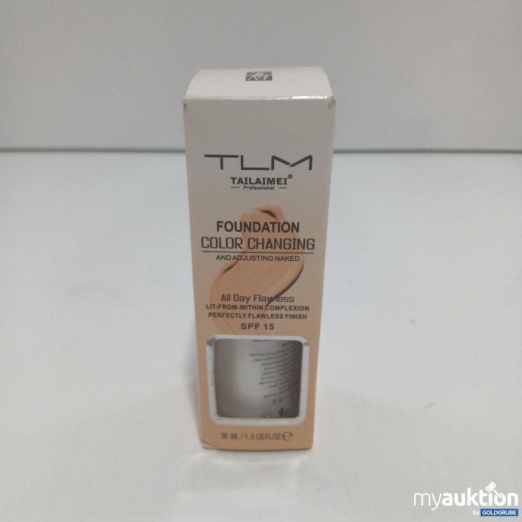 Artikel Nr. 845551 Artikel Nr. 845551: TLM Foundation Color Changing SPF15 30ml